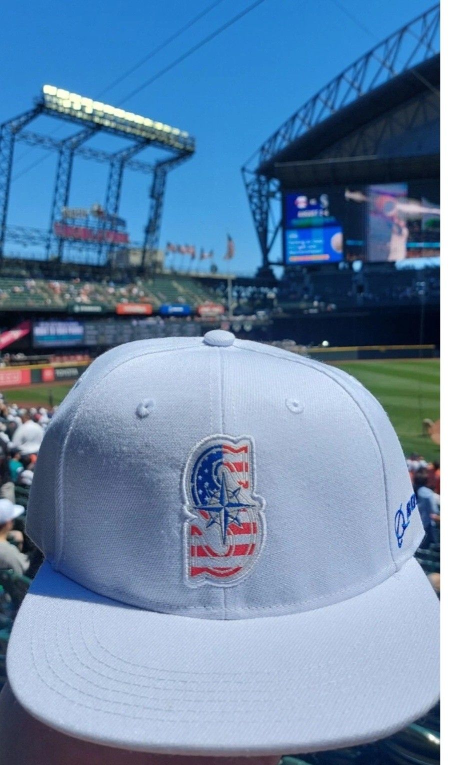 2024 Seattle Mariners Patriotic Hat SGA 7/4 Brand NEW
