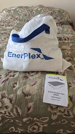 EnerPlex Double High Queen Air Mattress & Mattress Pad