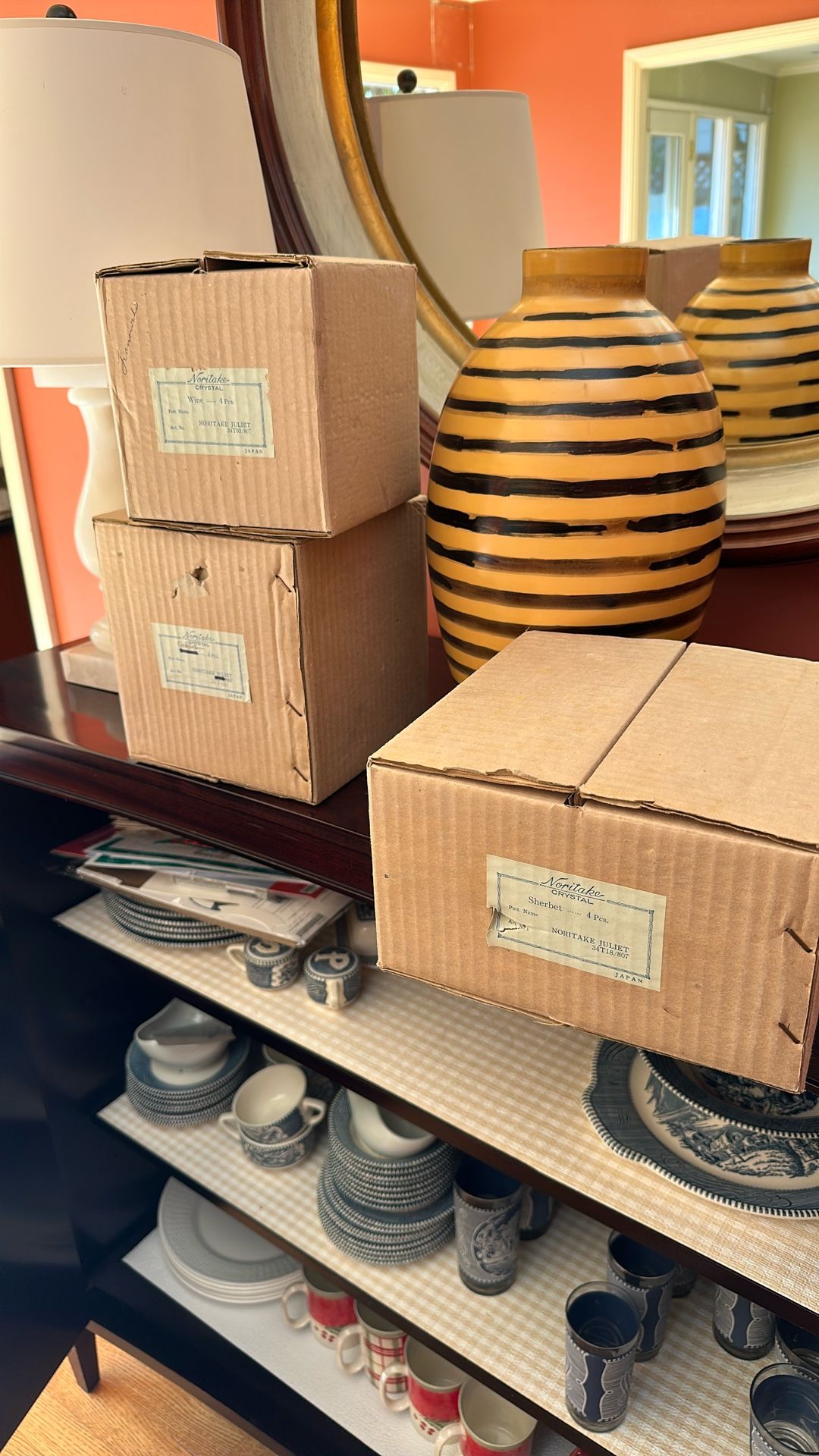 Noritake Crystal Set 