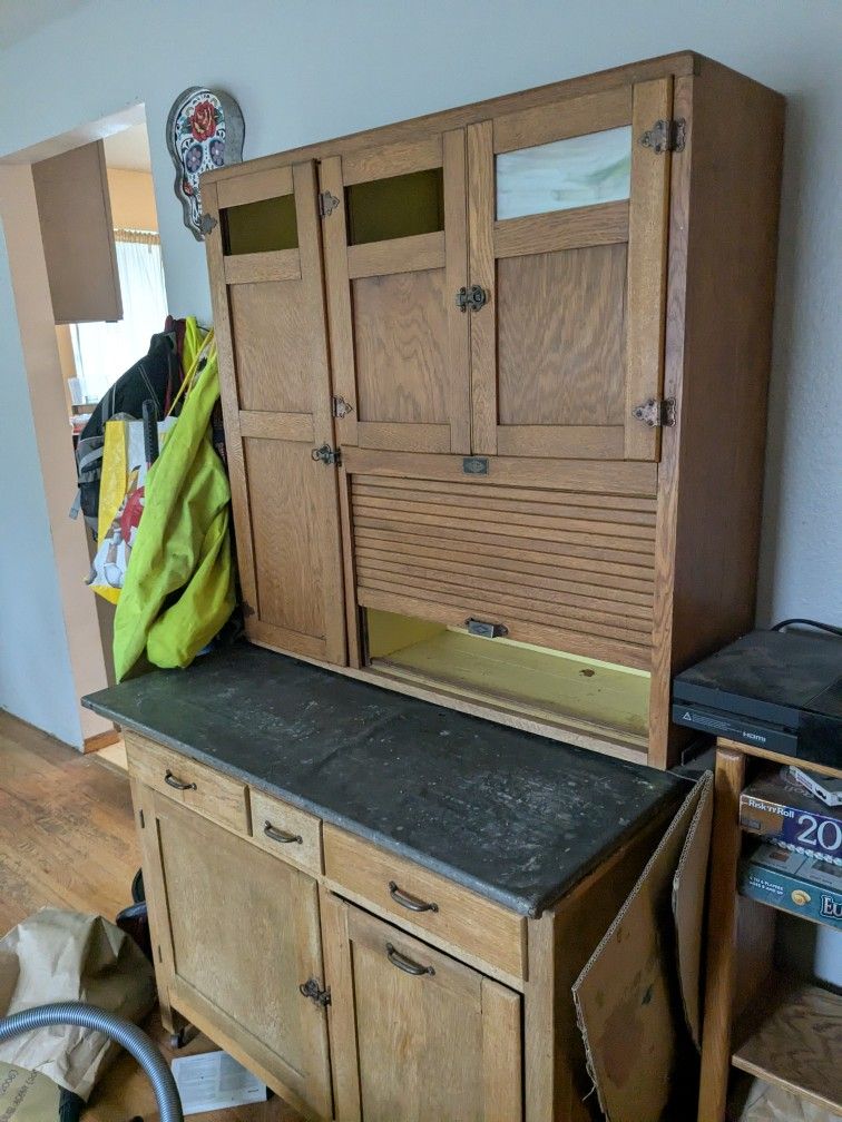 Project Hoosier Style Kitchen cabinet