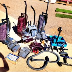 3 Vacuum Entire Kirby Vacuum And Accessories Lot