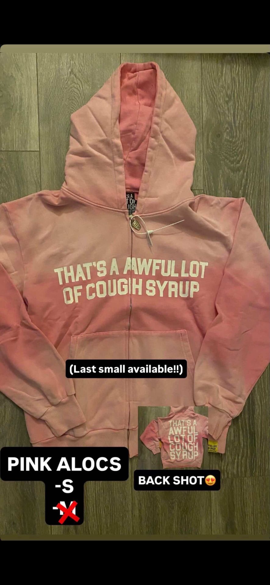 Awwful lot of coughh syrupp hoodies