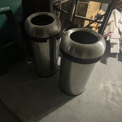 Large Trash cans 