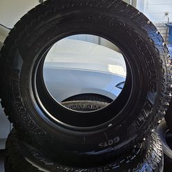 Used tires Yokohama geolander a/t 275/70 r18