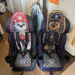 Paw Patrol Car seats 