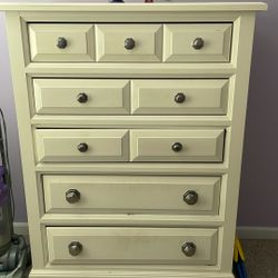 Cream Colored Dresser 
