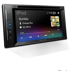 Pioneer AVH-241EX Double-Din CD/DVD Receiver, with Amazon Alexa via the Pioneer Vozsis App, Bluetooth and Backup Camera Compatibility, 6.2” Resistive 