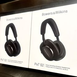 Bowers & Wilkins (Px7 S2) Wireless Noise Cancelling Headphones – Premium Hi-Fi Sound | Adaptive ANC | Luxury Comfort