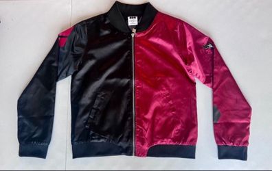 The Batman Harley Quinn Bomber Leather Jacket Small Size Halloween 🎃