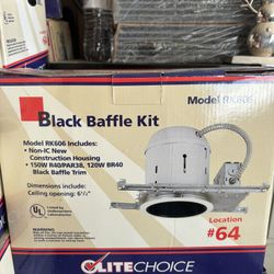 Black Baffle Kit 