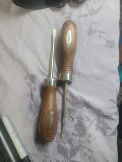 Sheffield Wooden Handle Screwdrivers