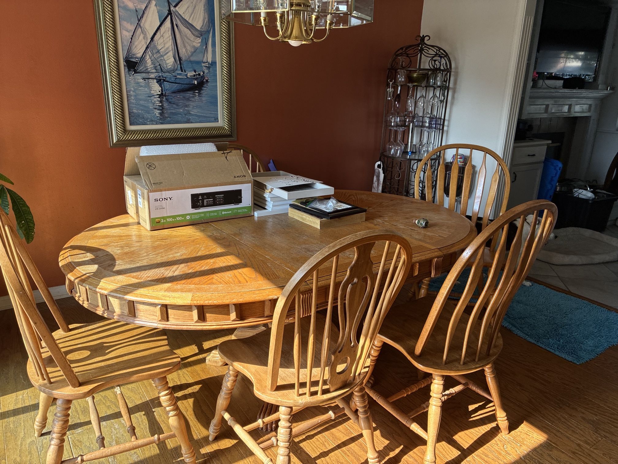 Table And 6 Chairs