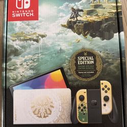 Nintendo Switch OLED Legend Of Zelda Edition