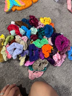Hair scrunchies