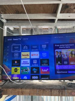 onn. 65" 4K Roku Smart TV (Model 100012587)