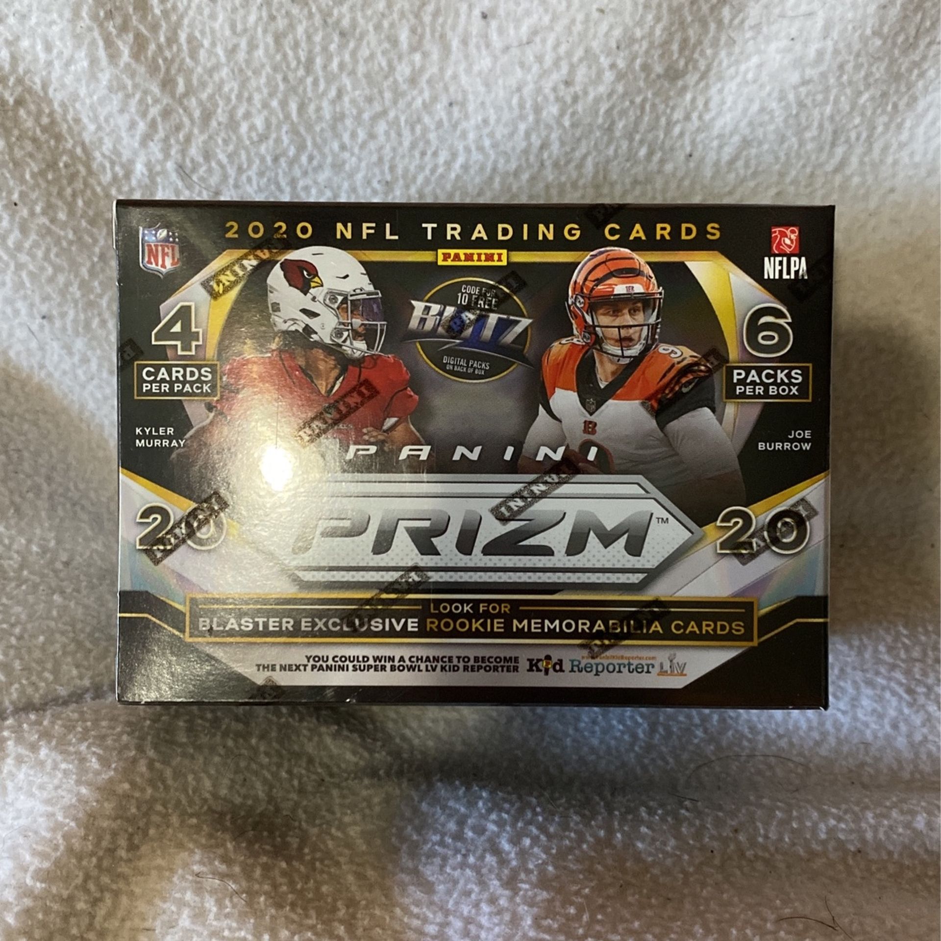 2020 Prizm Football Blaster Box