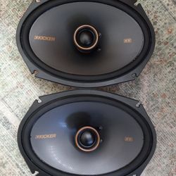 Kicker 6x9" Car Stereo Speakers 