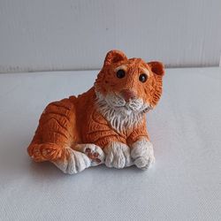 Small baby bengal tiger figurine 