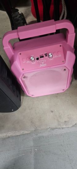 Joyc Pink Portable Bluetooth Speaker