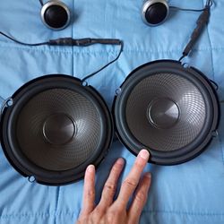 Kenwood 6.5 Inch Components Car Speakers 