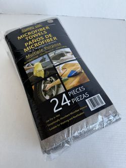 Microfiber Towels 16x16 Soft Streak Free New