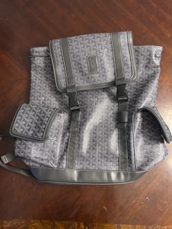 Black goyard backpack