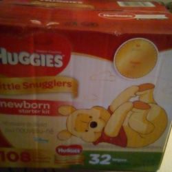 New Born Huggies Diapers, #25.00