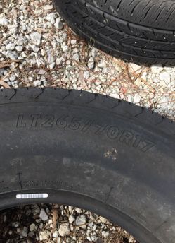 Firestone transforce AT LT265/70/r17