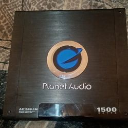 1500 Watt Monoblock Amp $60