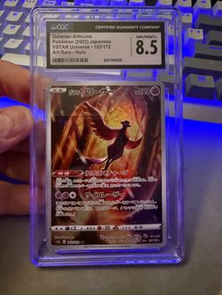 CGC 8.5 Galarian Articuno Japanese Pokémon Card