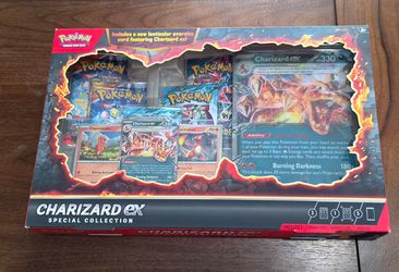🔥 Pokémon TCG: Charizard ex Special Collection Box - Factory Sealed