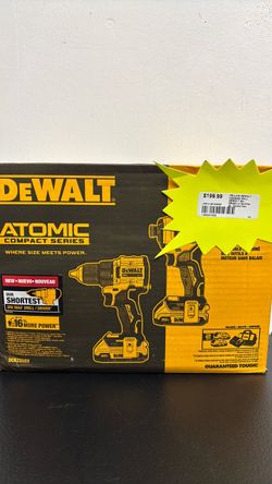 DEWALT Atomic Compact Series 2-Tool Combo Kit