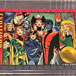 Excalibur 1993 Marvel Skybox Xavier's Files Teams #82 Comic Card