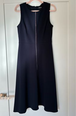 DKNY dark blue sleeveless dress