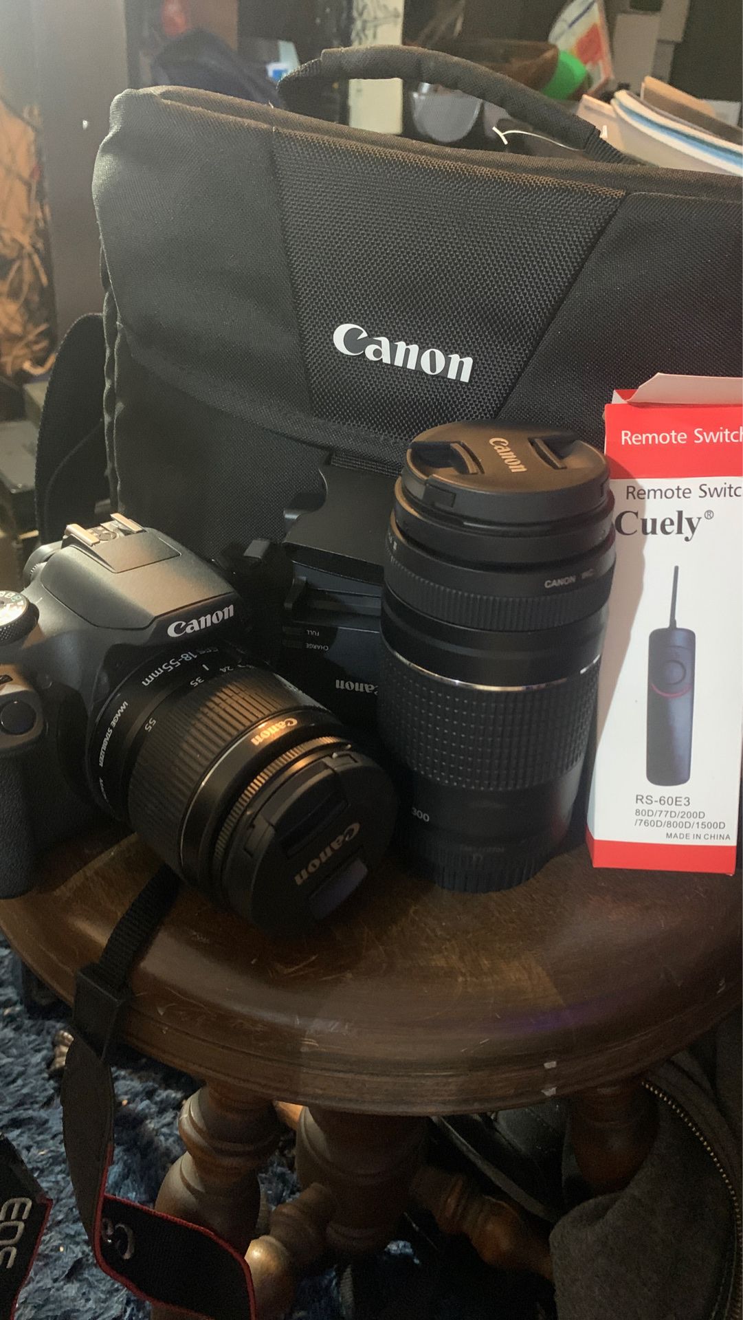Canon ds126741 eos rebel t7 for sale or trade for gaming pc