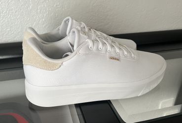 adidas gazelle silver green womens Court Platform CLN Shoes Core Black / Cloud White / Ecru Tint   Sportamore.com