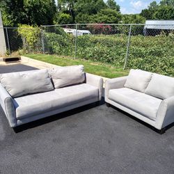 Couch And Love Seat Free Delivery No Deposit Necessary 