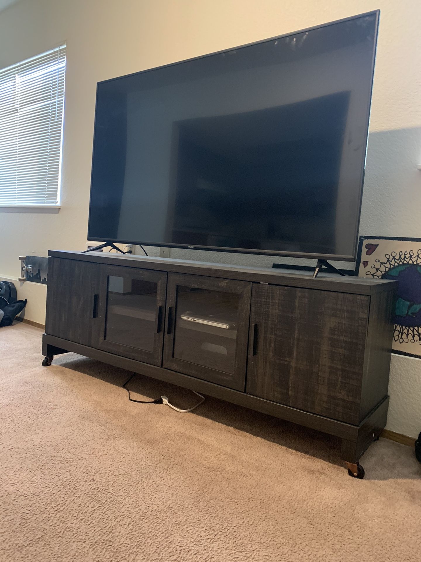 TV Stand / Entertainment Center For Large TV
