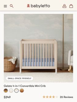 Babyletto mini crib