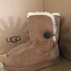 Ugg Fur Boots Sheepskin Leather