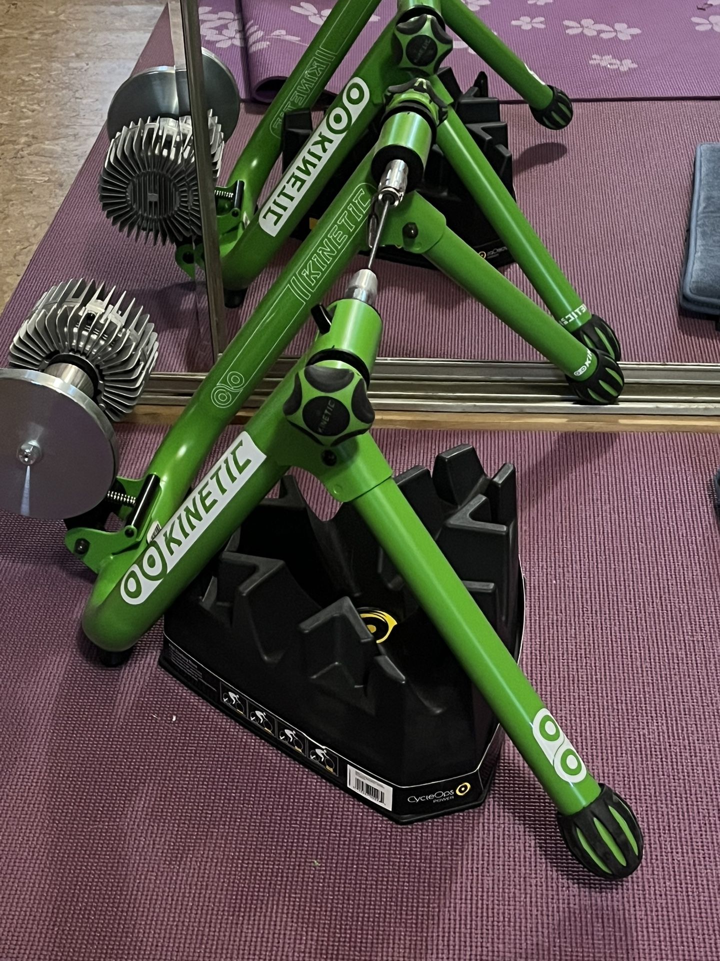 Kinetic Indoor Exercise Bike Stand