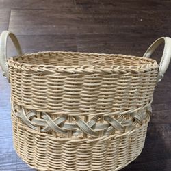 Handwoven Bamboo Basket