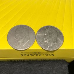 2 $1 Coin 1(contact info removed)   1972