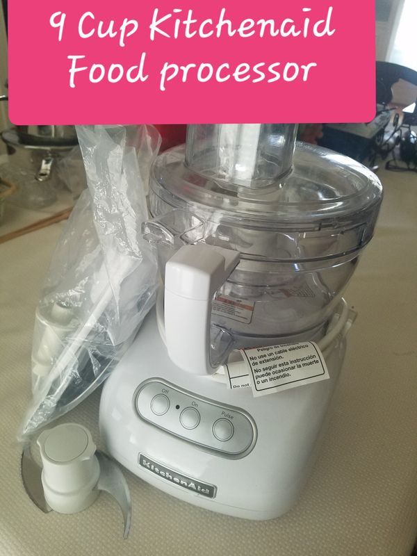 Kitchenaid 9 Cup Food Processor With 4 Mini Bowl Accessories Kitchenaid 9 Cup Food Processor With 4 Mini Bowl Accessories