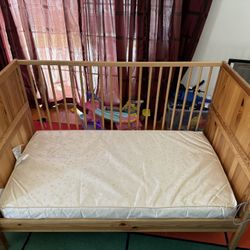 Children Bed Frame With Mattress