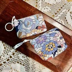 Set Of 2 Vera Bradley Card Wallet And Coin Purse