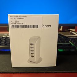 5 PORT USB ADAPTER 