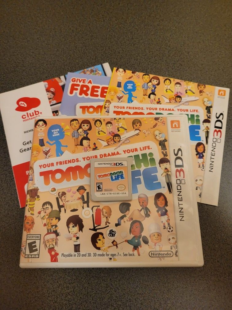Tomodachi Life CIB Nintendo 3DS