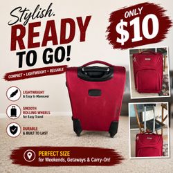 🧳 Rolling Carry-On Suitcase