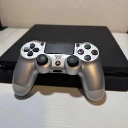 Ps4 Playstation 4 Silm 1 Terabyte Harddrive + 3 Games